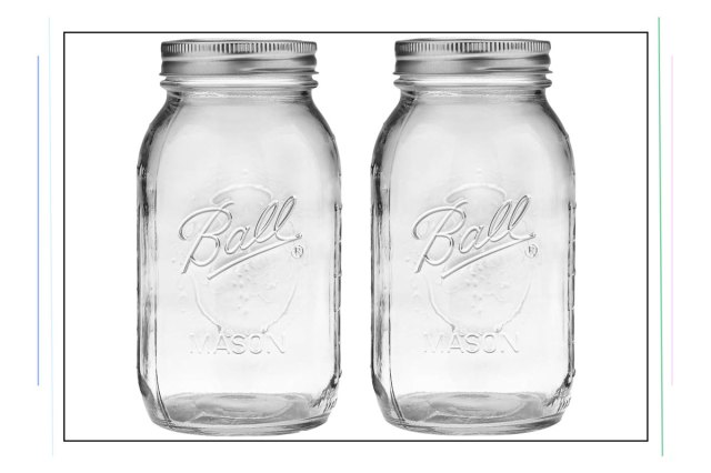 An image of two mason jars