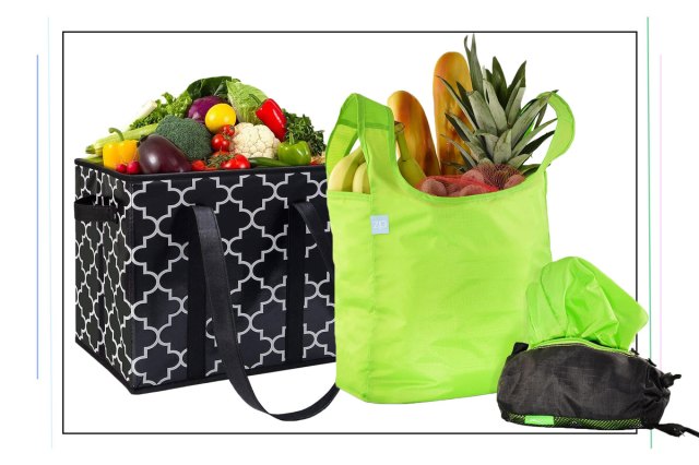 An image of reusable shopping totes