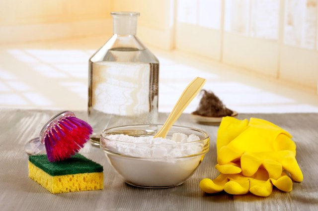 An image of cleaning supplies