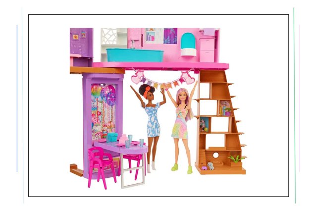 An image of a Barbie Vacation House Playset
