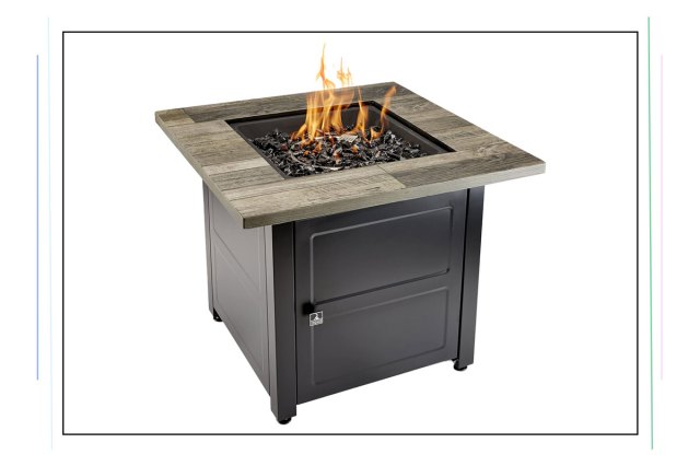 An image of a gas fire table