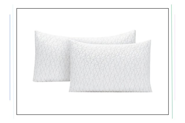 An image of two pillows