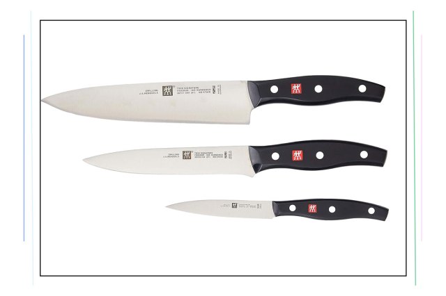 An image of three knives