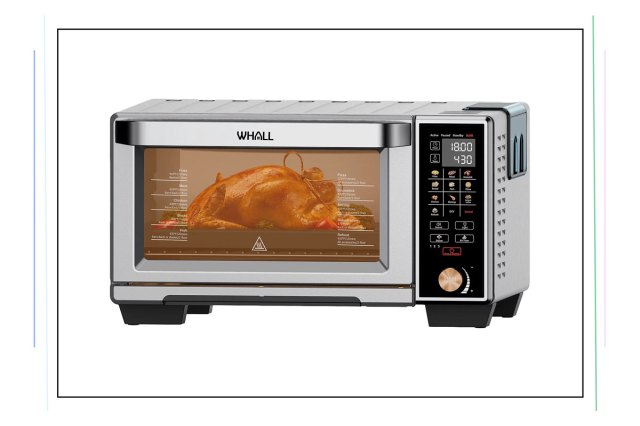 An image of a WHALL Air Fryer and Toaster Oven Combo