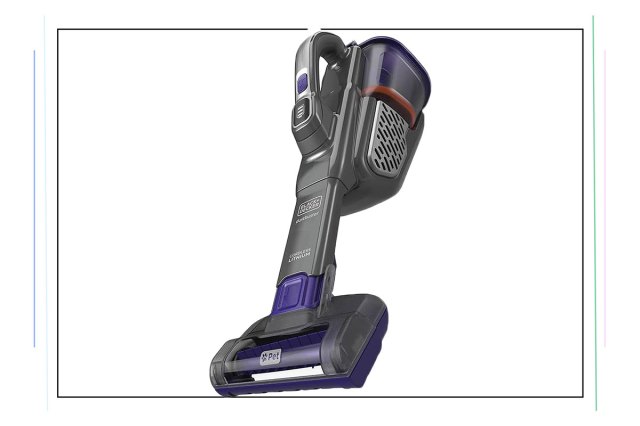 An image of a BLACK + DECKER Furbuster Handheld vacuum