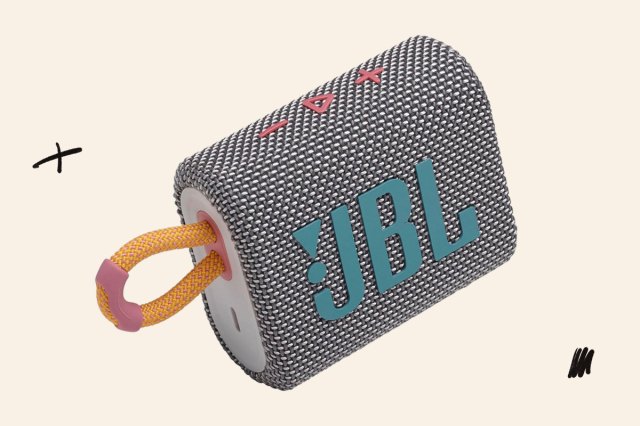 An image of the JBL Go 3 portable speaker