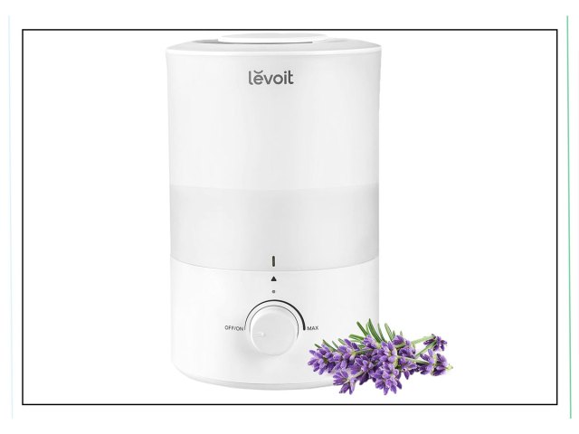 An image of a white humidifier 