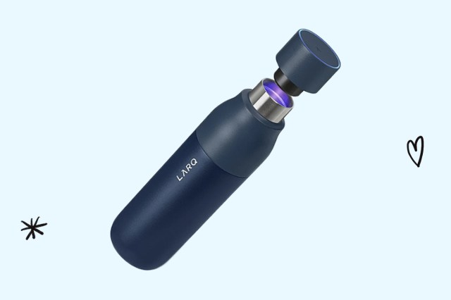 An image of a navy LARQ Bottle PureVis