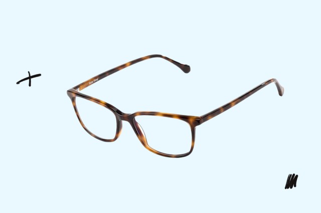 An image of brown Felix Gray Blue Light Glasses
