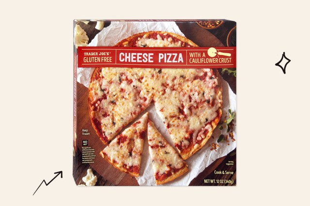 An image of Trader Joe's Gluten Free Cheese Pizza With a Cauliflower Crust