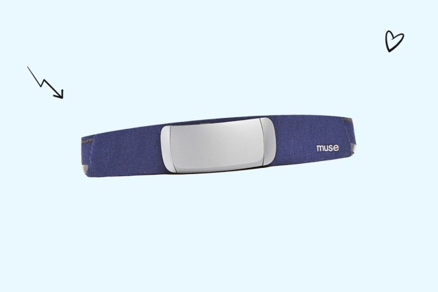 An image of a blue Muse S Meditation Headband