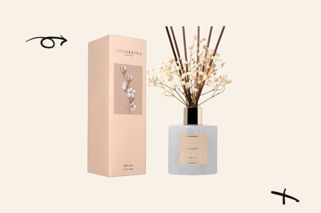 An image of a reed diffuser set
