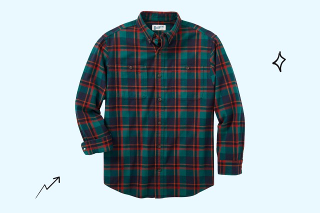 An image of a Duluth Trading Company flannel shirt