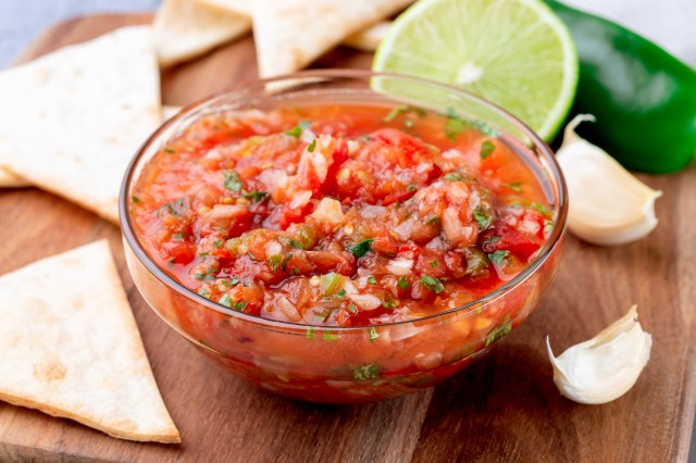 An image of a bowl of salsa