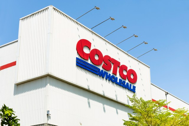 An image of a Costco storefront