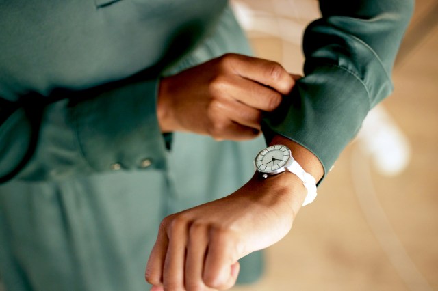 An image of a watch on a wrist