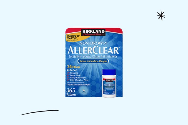 An image of Kirkland Non-Drowsy AllerClear Antihistamine