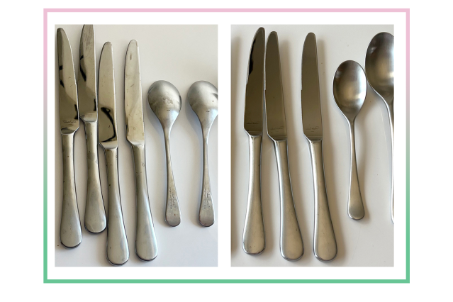 An image of silverware
