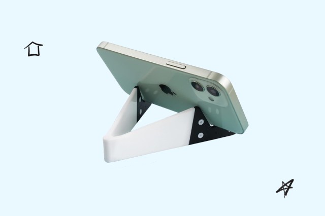 An image of a wallet-sized phone stand