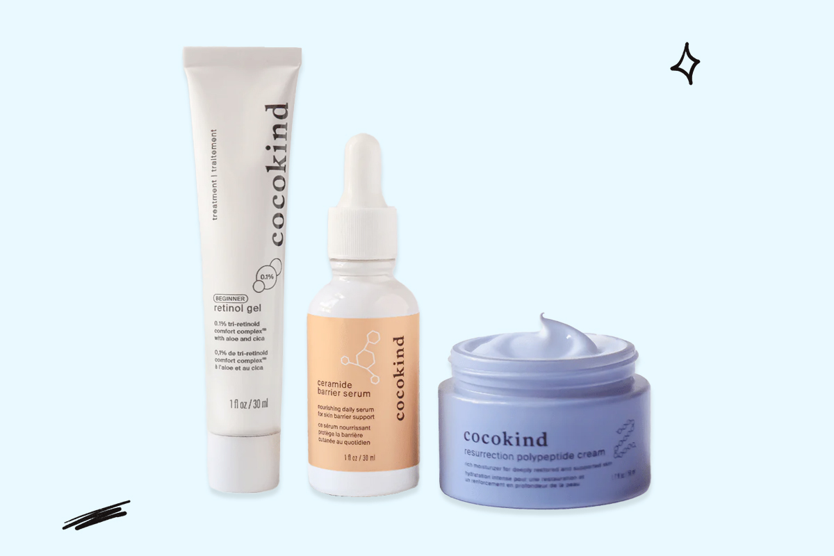 Cocokind Rich Moisture & Retinol Trio 