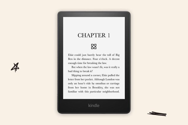 An image of the Kindle Paperwhite e-reader