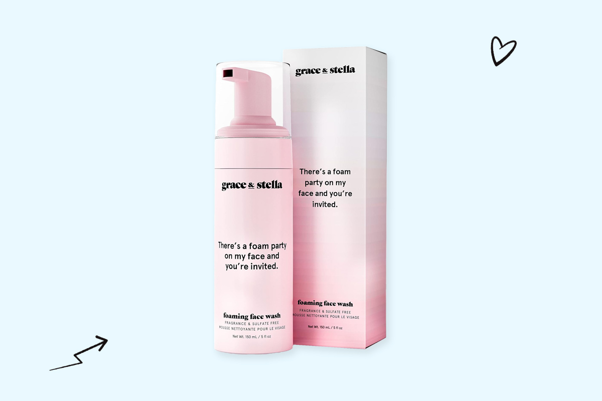 Grace & Stella Foaming Facial Cleanser 