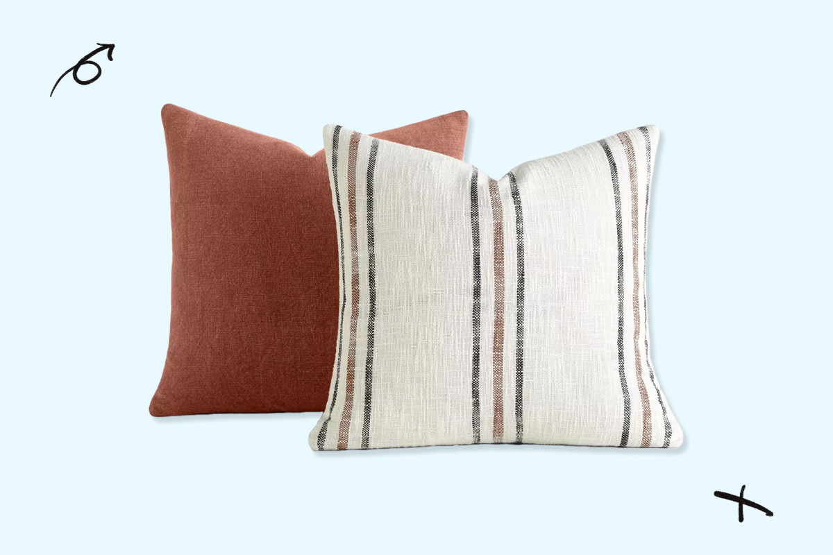 Terracotta Throw Pillows 