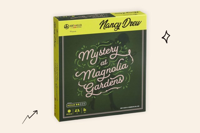 An image of the Nancy Drew Mystery at Magnolia Gardens board game box