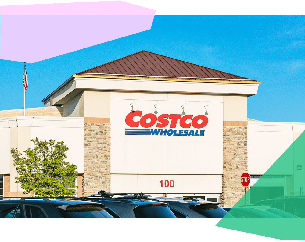 The outside of a Costco store 