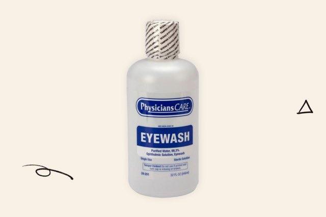 Image of eyewash solution