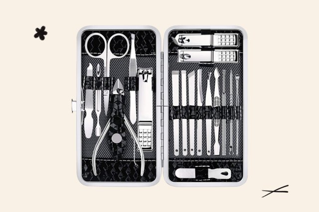 An image of the 18-piece nail kit