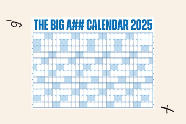 An image of the Jesse Itzel Big A## Calendar