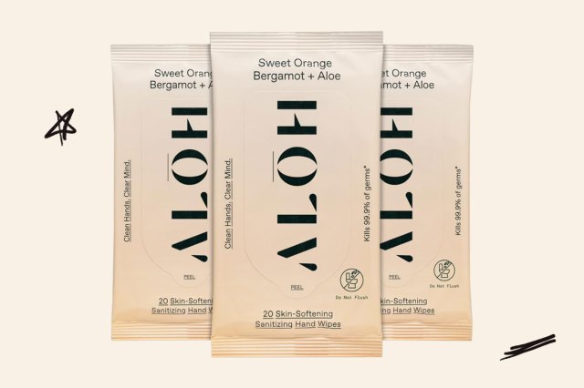 An image of the  Aloh hand wipes