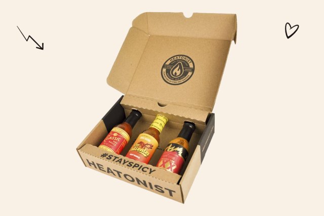 An image of the Hot Ones box