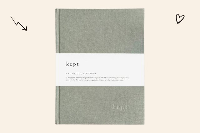 An image of the Kept Collection Baby Book