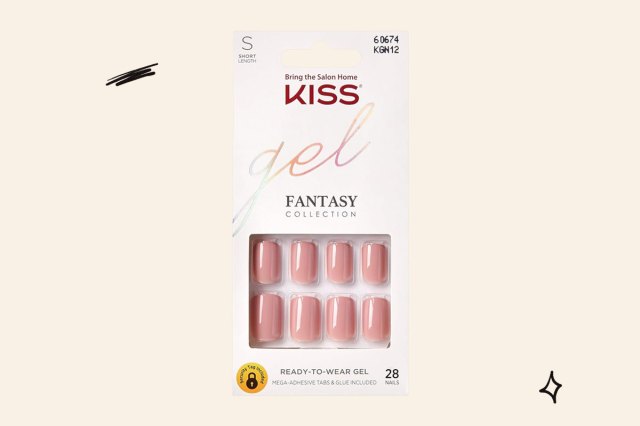 An image of the Kiss press-on nails pack