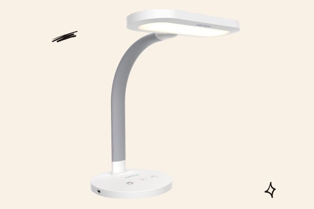 An image of the Verilux Happylight Duo desk lamp