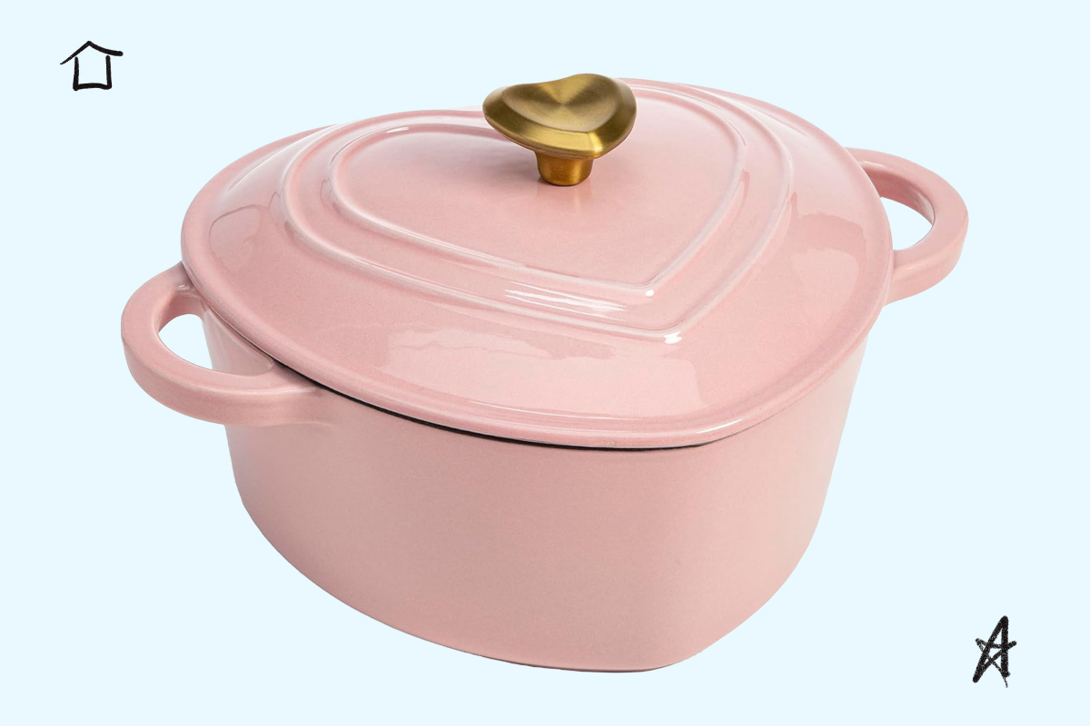 Paris Hilton Enameled Cast Iron Dutch Oven 