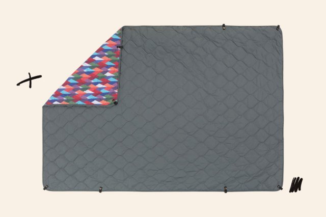 An image of the Coalatree Puffy Kachula Adventure Blanket