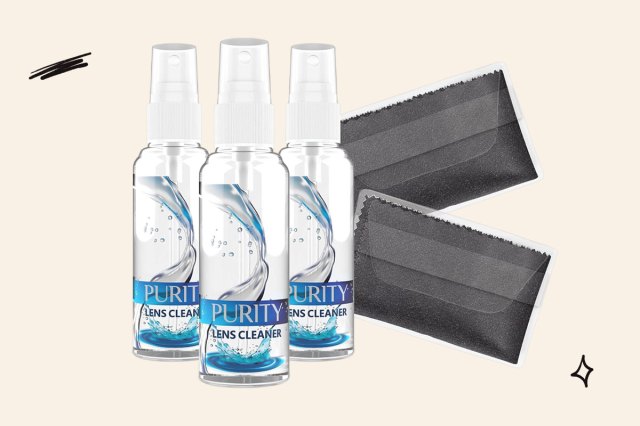 An image of the Purity eyeglass lens cleaner kit