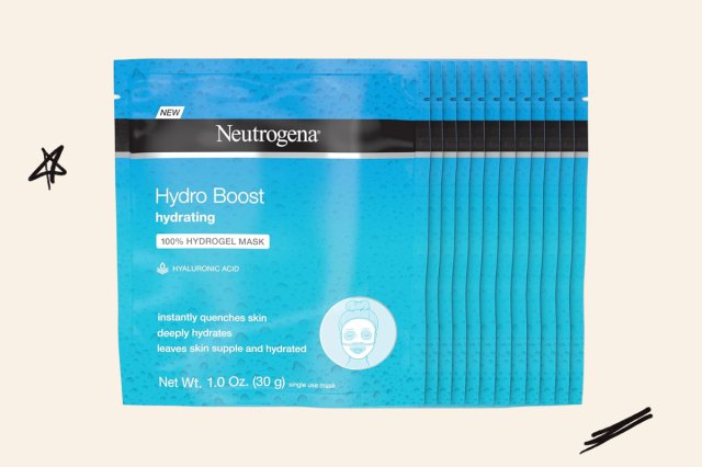 A phot of of the Neutrogena Hydro Boost sheet mask bundle