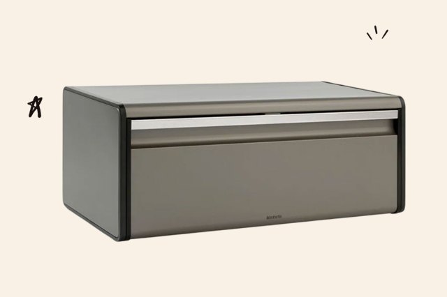 An image of the Brabantia fall front bread box