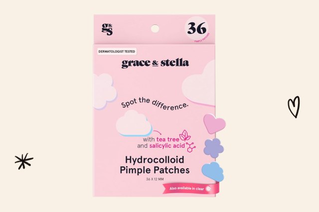 An image of the Grace & Stella Hydrocolloid Pimple Patches