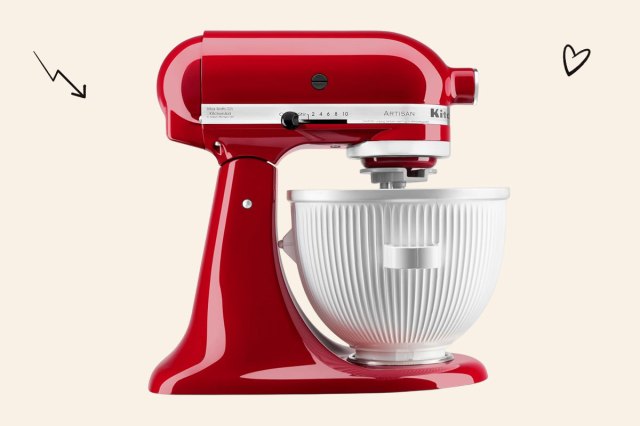 A photo of the KitchenAid ice cream maker attachment