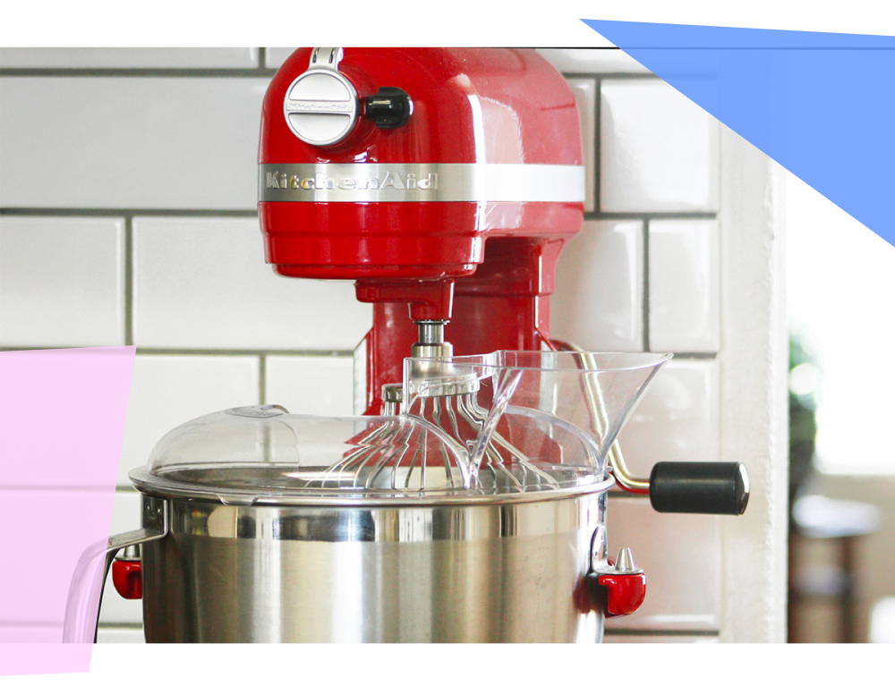 A KitchenAid Stand Mixer 