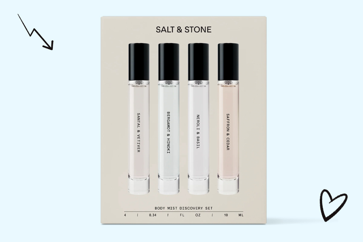 Salt & Stone Body Mist Discovery Set 