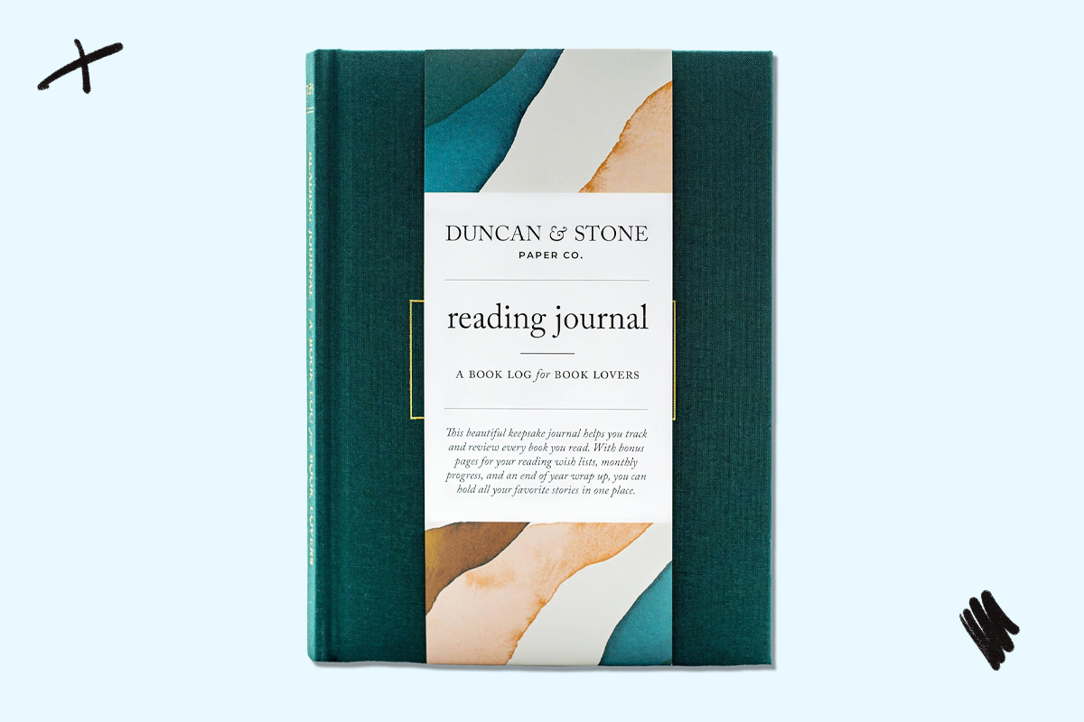 Duncan & Stone Paper Co. Reading Journal for Book Lovers