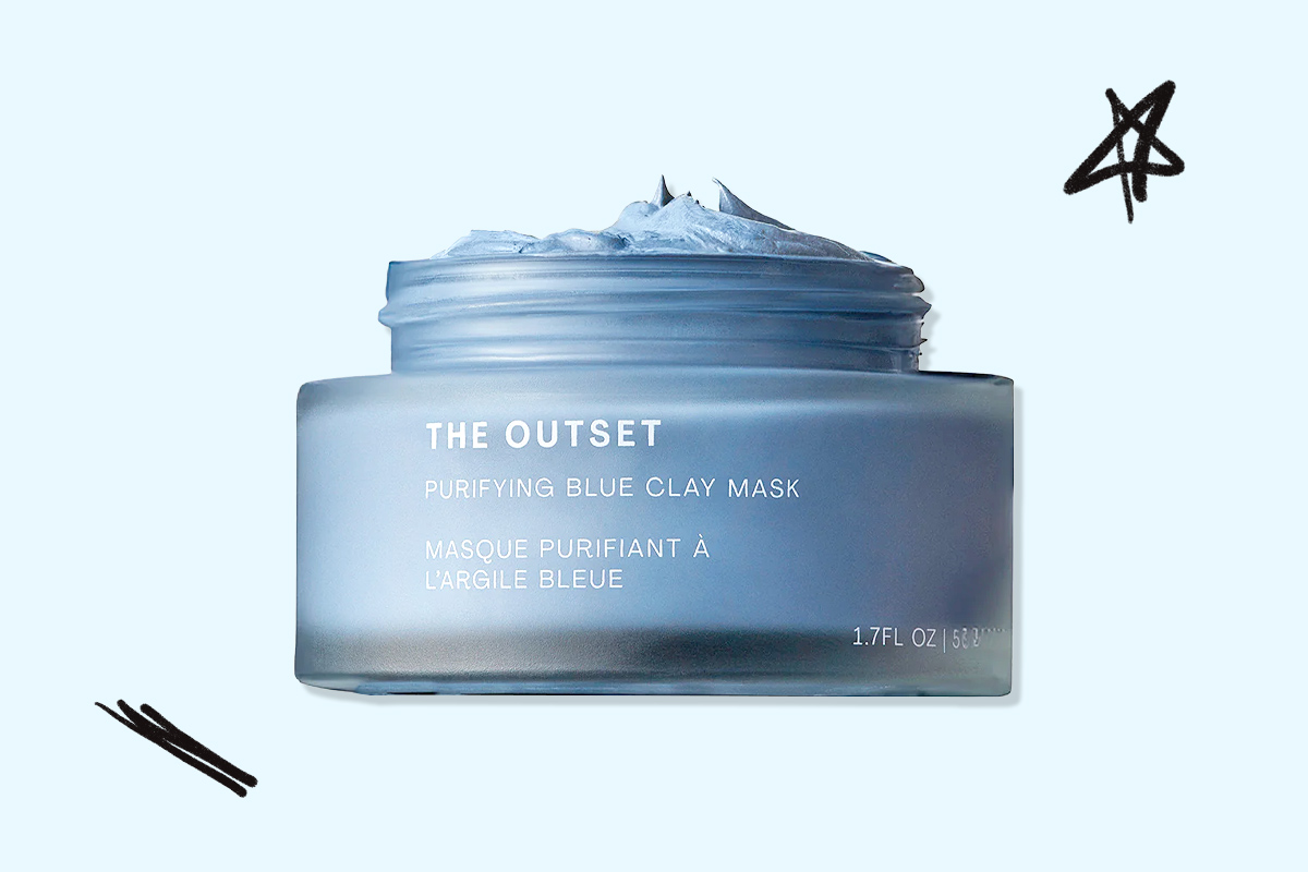 The Outset Purifying Blue Clay Mask 
