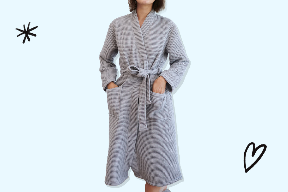 Organic Turkish Waffle Robe