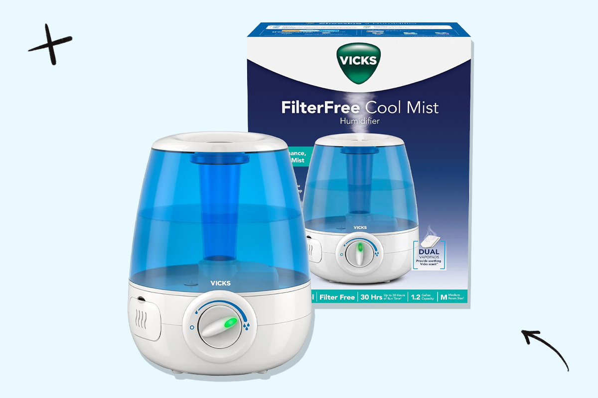 Vicks Filter-Free Cool Mist Humidifier 